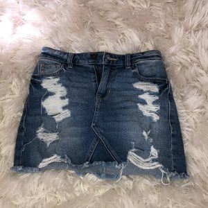 HOLLISTER DENIM SKIRT